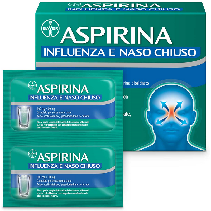 Aspirina influenza e naso c*10