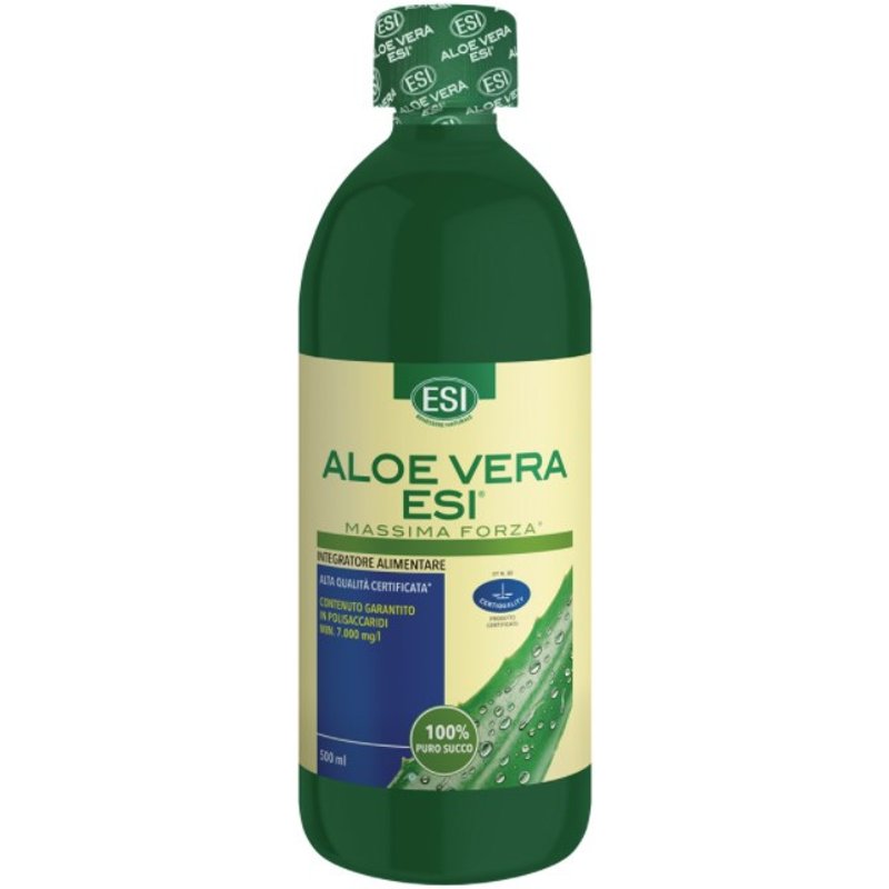 Esi Aloe Vera succo Massima Forza per l'attività epatica e depurativa 1L