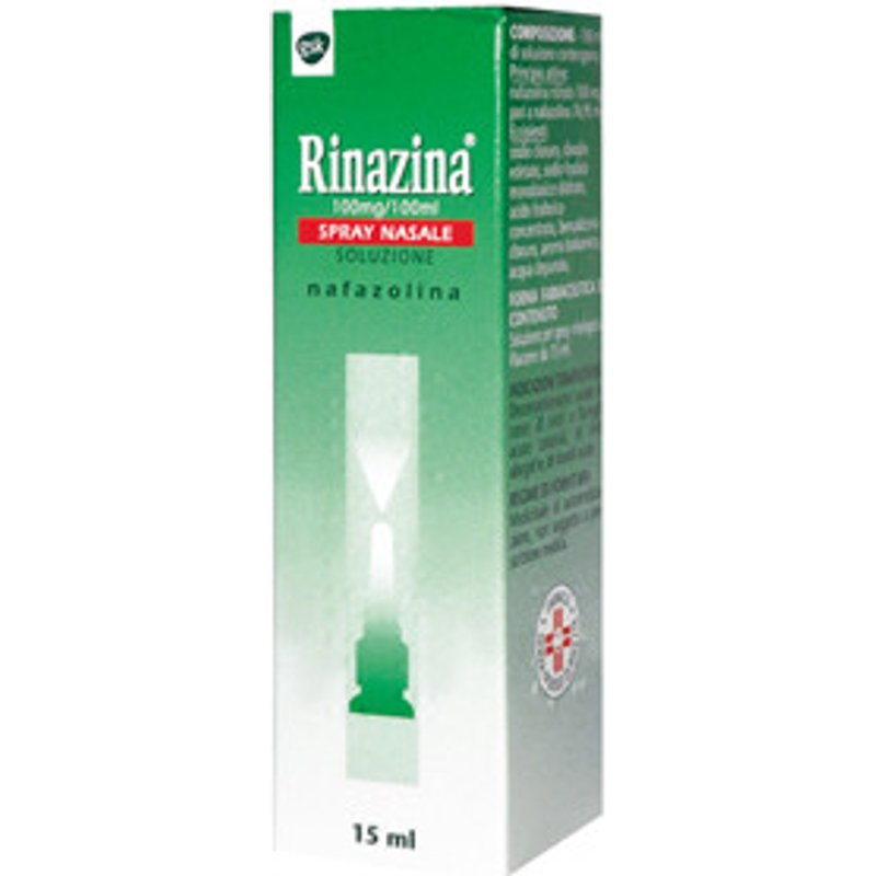 Rinazina Spray Nasale 15ml 0,1%