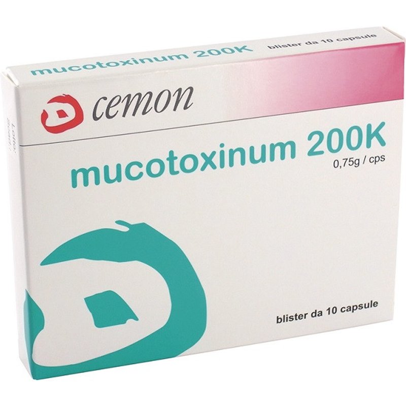 Mucotoxinum 200k 10cps