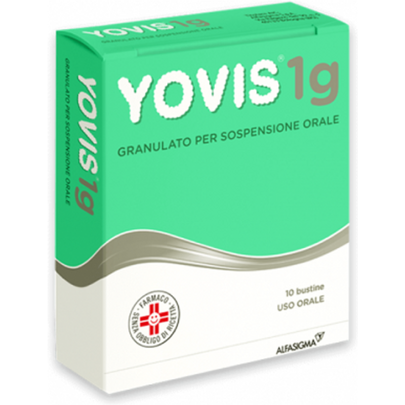 Yovis granulato fermenti lattici per equilibrio flora batterica intestinale e diarrea 10 bustine 1g