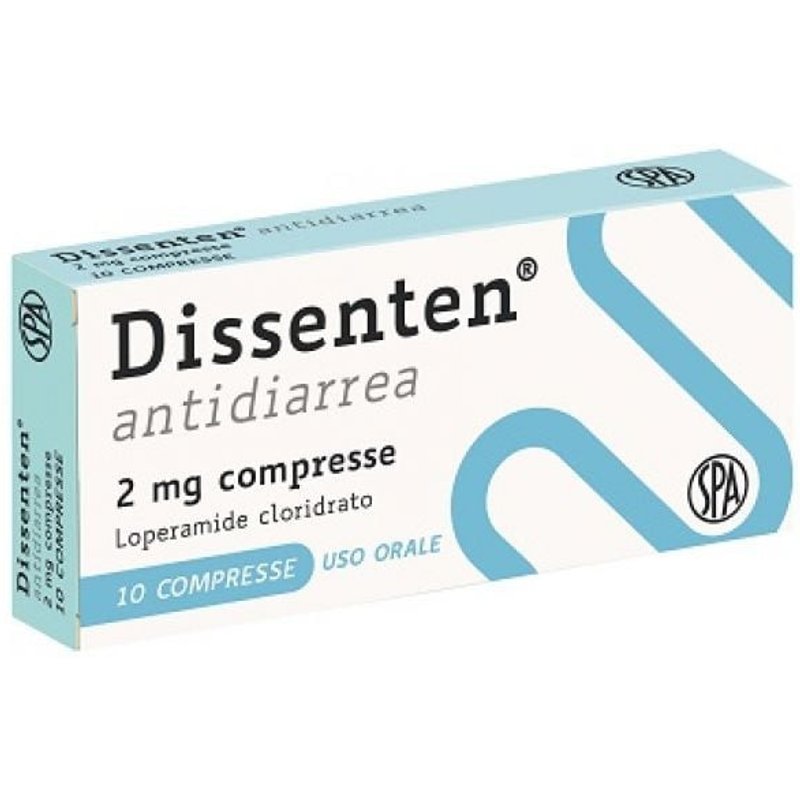 Dissenten antidiarrea 10 compresse 2mg