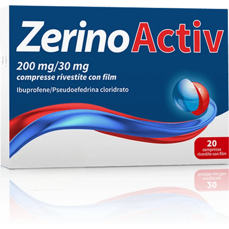 ZerinoActiv 200mg/30mg 20 compresse