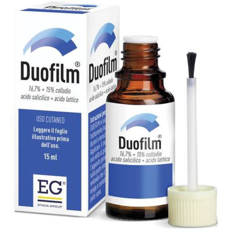 Duofilm 16,7% più 15% collodio - flacone da 15 ml