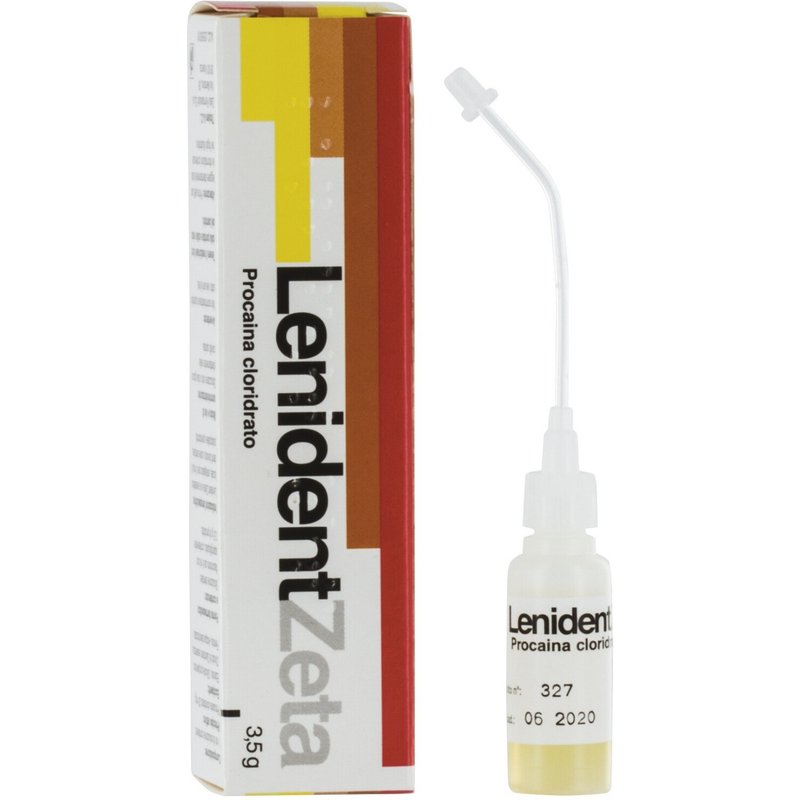 Lenident soluzione odontoiatrica anestetica 3,5g 6ml