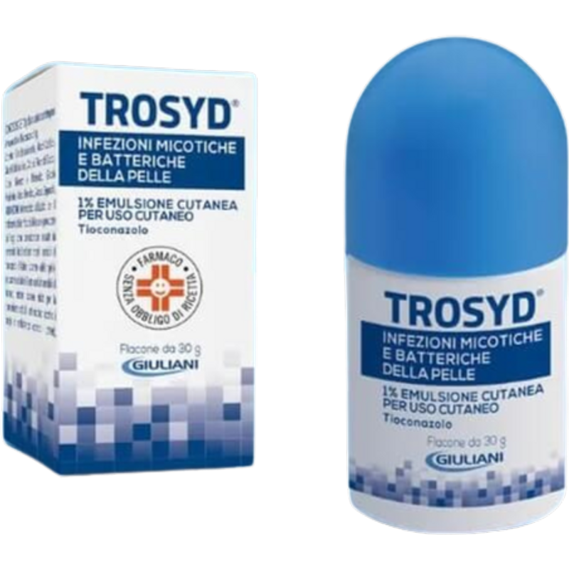 Trosyd emulsione cutanea 1% 30g