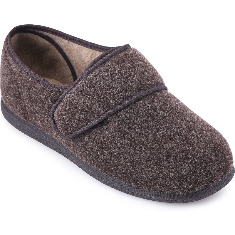 Cosyfeet Richie Men's Extra Wide Slippers for Swollen Feet