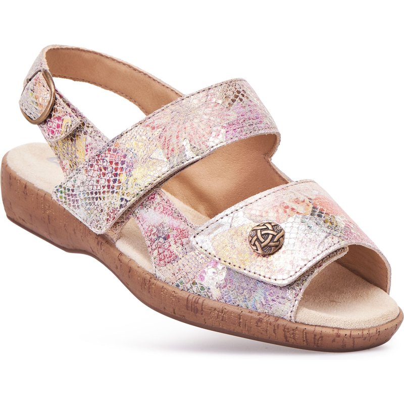 Cosyfeet Natasha - Clearance Women's Extra Wide Sandals for Swollen Feet