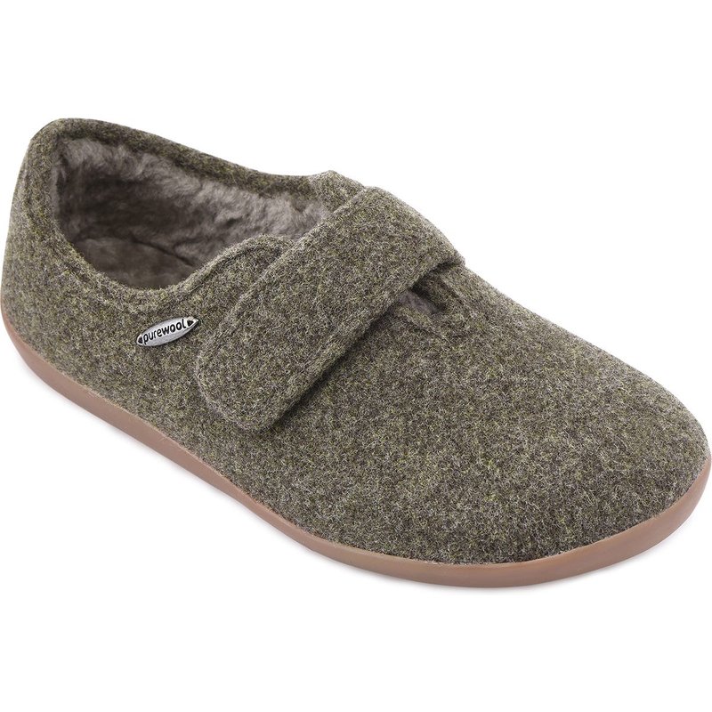 Cosyfeet Bjorn Sheepskin Men's Extra Wide Slippers for Swollen Feet