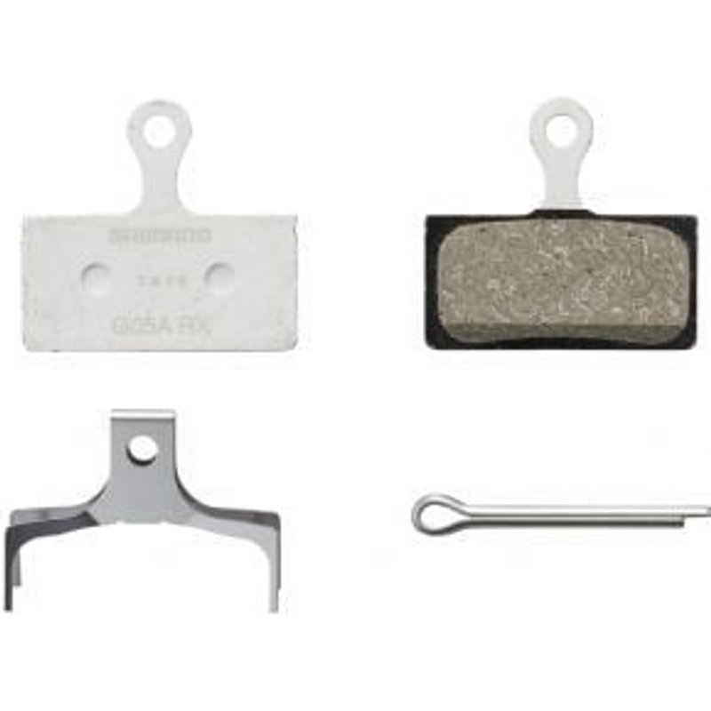 Cyclestore Shimano G05a-rx Disc Pads And Spring Alloy Back Resin | Save up to 12% with Loyalty Scheme & FREE 48hr tracked postage over £20.