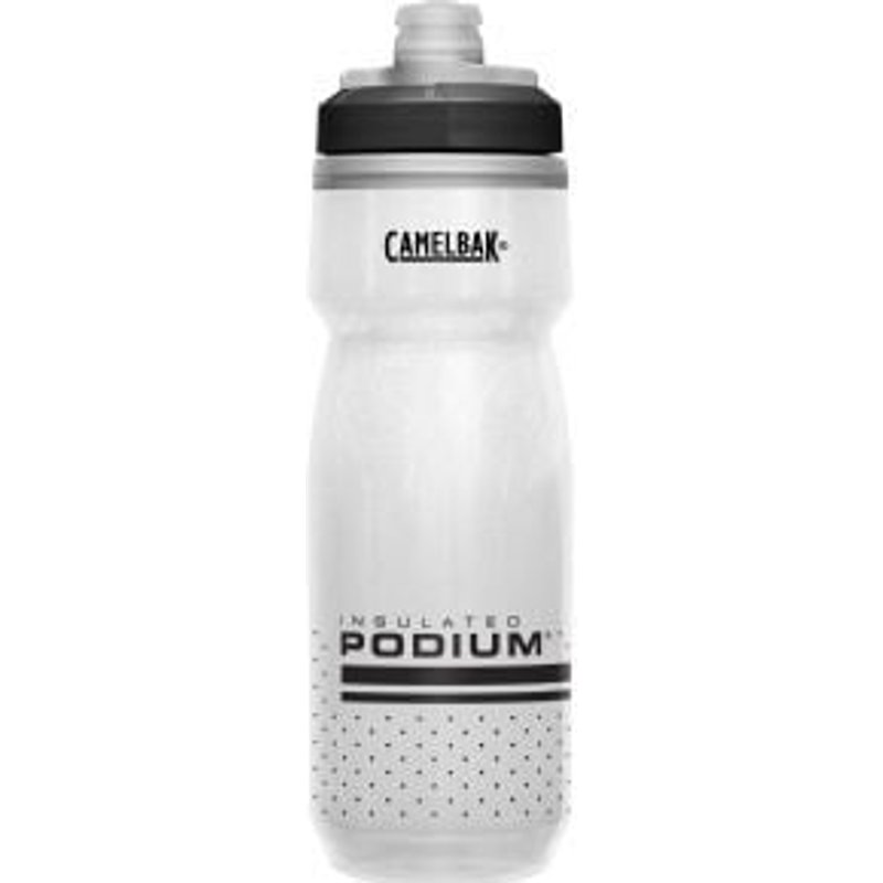 Cyclestore Camelbak Podium Chill Insulated Bottle 21oz 600ml White/black 21oz/600ml - White/Black | Save up to 12% with Loyalty Scheme & FREE 48hr tracked postage over £20.