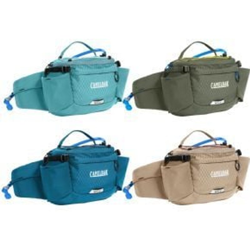 Cyclestore Camelbak M.u.l.e. 5 Waist Pack With 1.5 Litre Crux® Lumbar Reservoir 5 Litre/1.5 Litre Crux Reservoir - Moondust | Save up to 12% with Loyalty Scheme & FREE 48hr tracked postage over £20.
