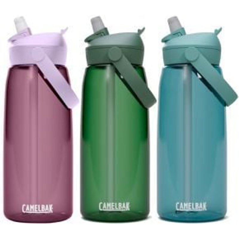 Cyclestore Camelbak Thrive Flip Straw Bottle 1 Litre/32oz 1 Litre/32oz - Forest Green | Save up to 12% with Loyalty Scheme & FREE 48hr tracked postage over £20.