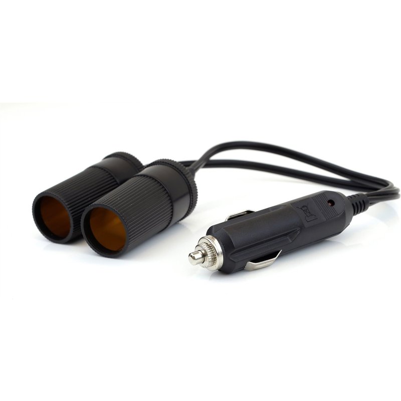 Twin 12V Extension Socket - Runs 2 12V DC Devices