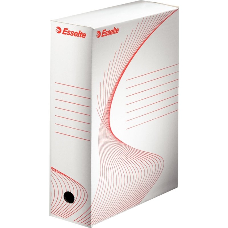 Archiefdoos Esselte standaard 100mm 352x250 wit