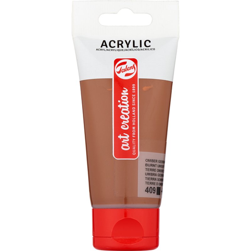 Acrylverf Talens Art Creation 409 gebrand omber tube à 75ml