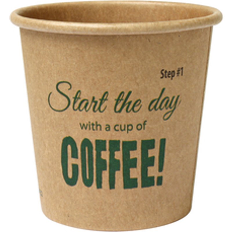 Beker IEZZY coffee-to-go 118ml karton 50 stuks