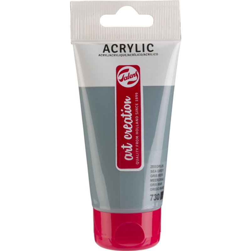 Acrylverf Talens Art Creation 730 zeegrijs tube à 75ml