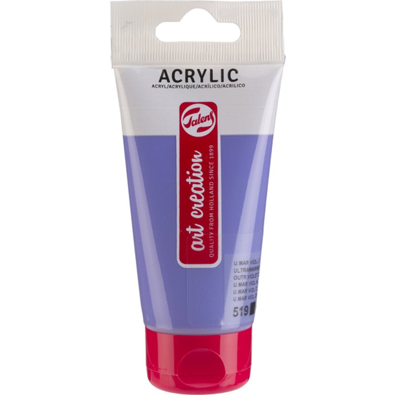 Acrylverf Talens Art Creation 519 ultramarijnviolet licht tube à 75ml