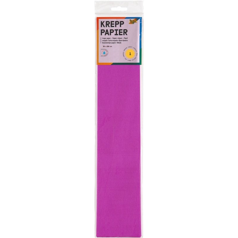 Crêpepapier Folia 250x50cm nr154 cyclaam
