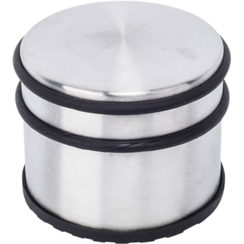 Deurstopper BRASQ met rubberen ringen rvs