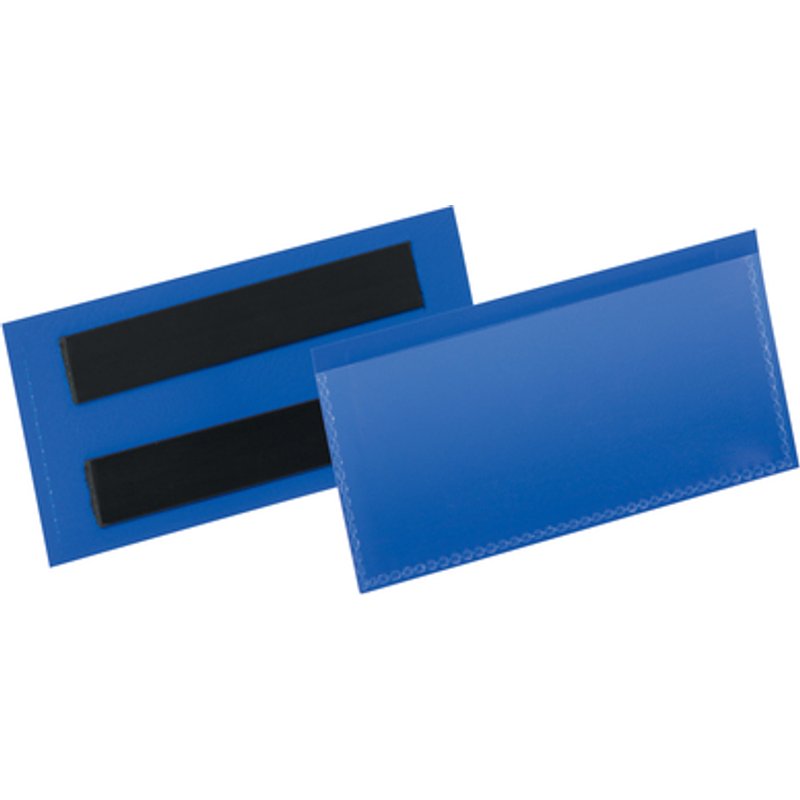 Documenthoes Durable magnetisch 100x38mm blauw 50 stuks