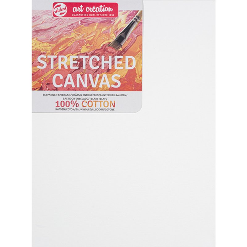 Canvasdoek Talens Art Creation katoen 30x40cm wit