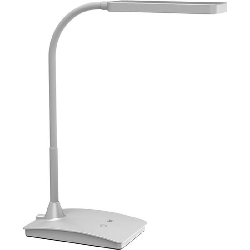 Bureaulamp MAUL Pearly LED colour vario dimbaar zilver