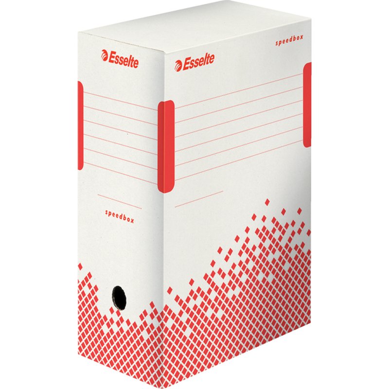 Archiefdoos Esselte Speedbox 150x250x350mm wit