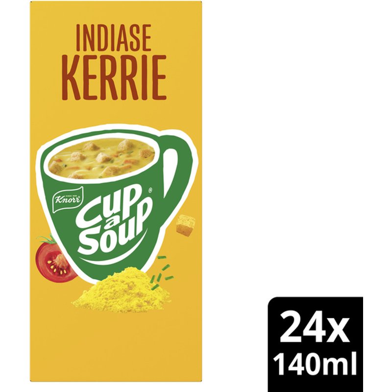 Cup-a-Soup Knorr Indiase kerrie 24x140ml