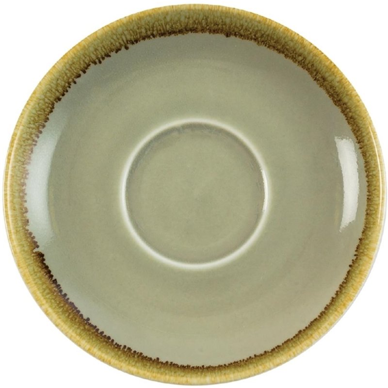 Cappuccinoschotel Olympia Kiln Ø16cm 6 stuks mosgroen