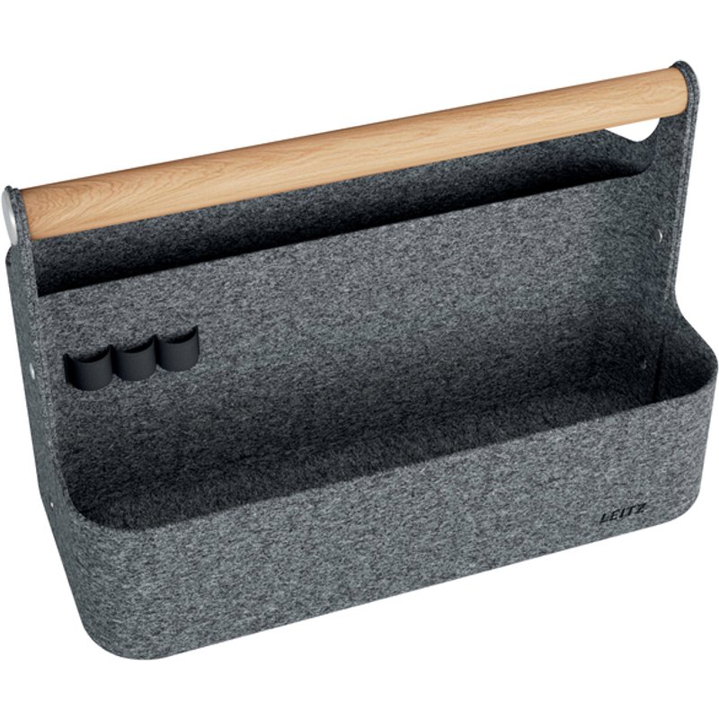Bureau organizer Leitz draagbaar donkergrijs