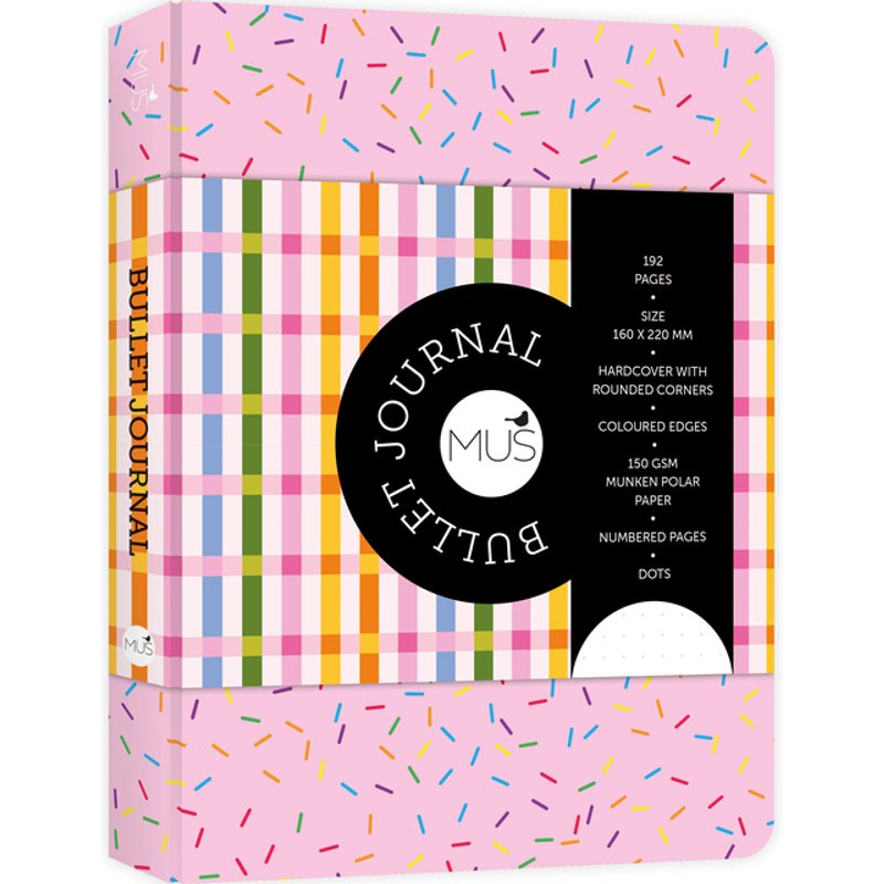 Bullet Journal MUS Sprinkles dots 192 pagina's