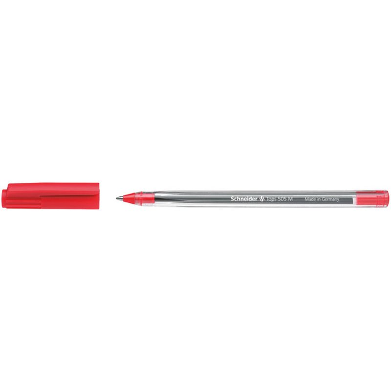 Balpen Schneider Tops 505 medium rood