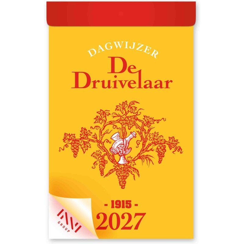 Dagscheurkalender 2027 de Druivelaar