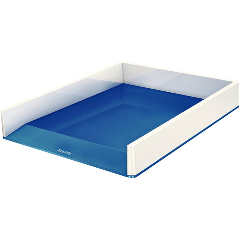 Brievenbak Leitz WOW wit/blauw