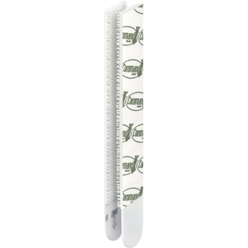 Bevestigingsstrip Command klik vast smal 5,4kg wit