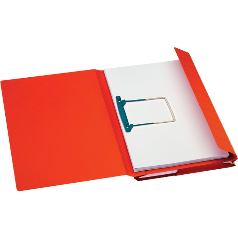 Combimap Secolor folio 1 klep recycled 250gr rood