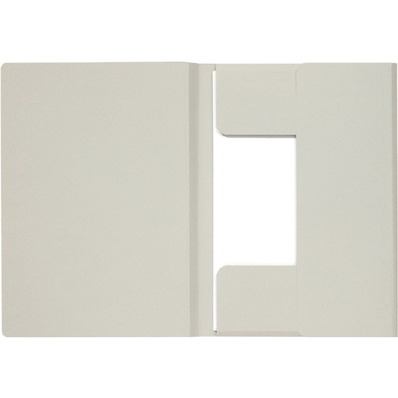 Dossiermap Djois Infinio A4 3 kleppen 270gr grijs