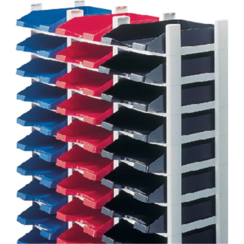Brievenbak Leitz Plus stapelelement grijs