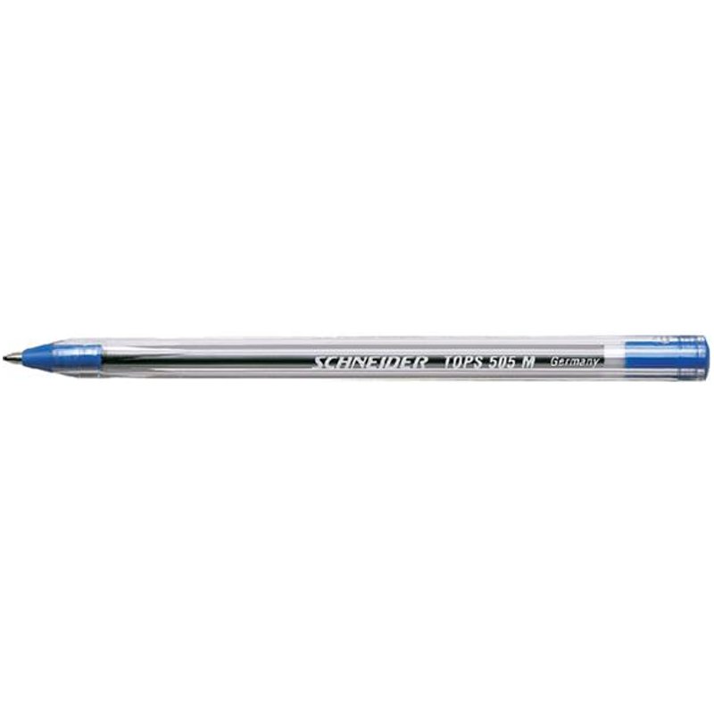 Balpen Schneider Tops 505 medium blauw