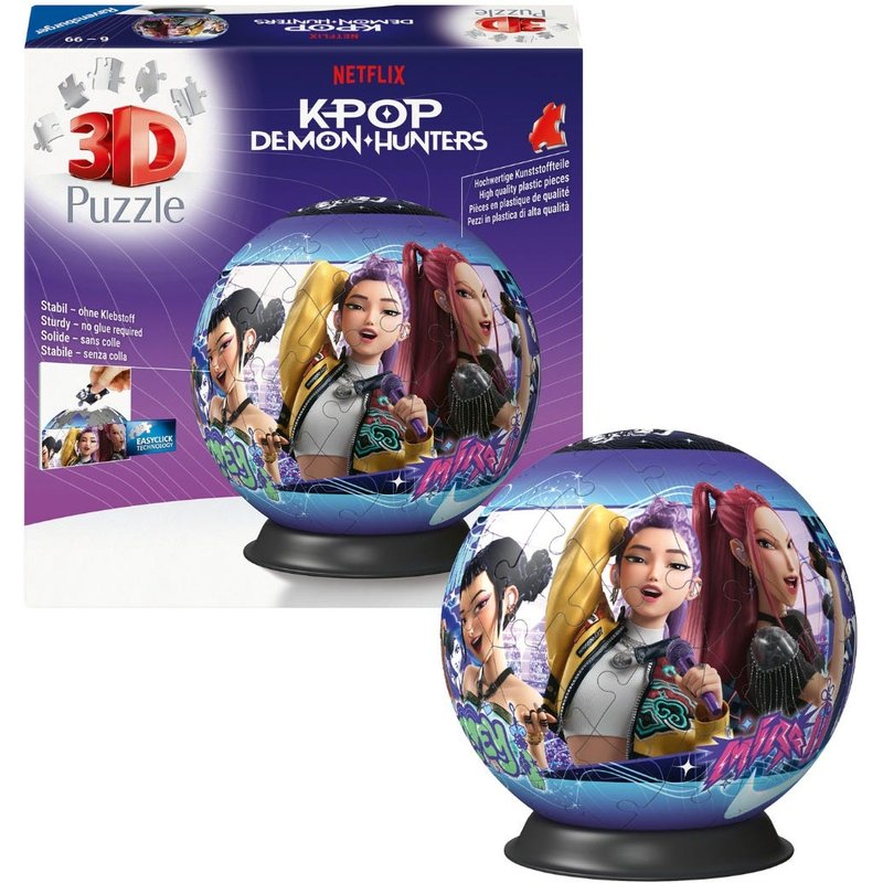 K-Pop Demon Hunters, 72 Piece 3D Jigsaw Puzzle