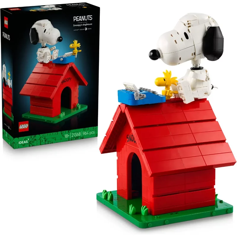 LEGO® Ideas Peanuts: Snoopy’s Doghouse Set 21368