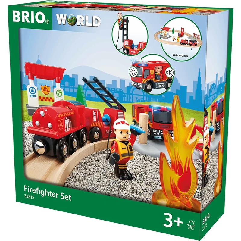 BRIO Rescue Fire Fighter Set