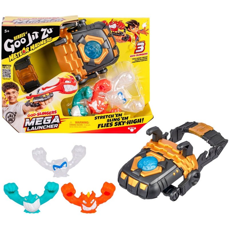 Heroes Of Goo Jit Zu Meteor Madness Goo Slinger Mega Launcher