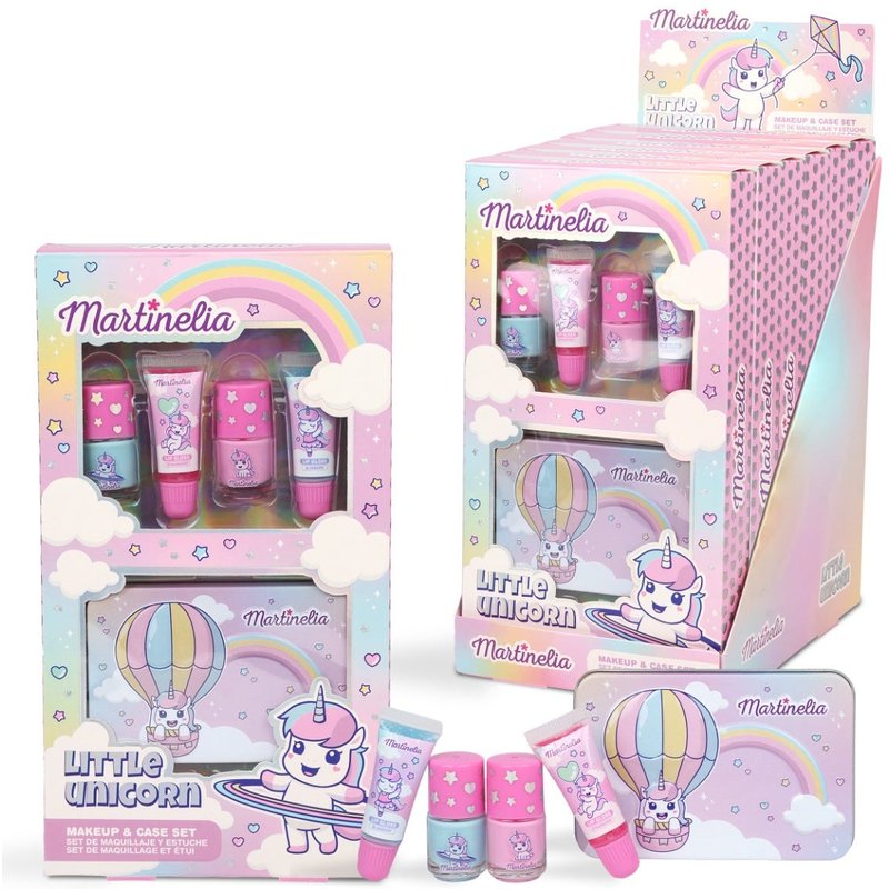 Martinelia Little Unicorn Makeup & Case Set