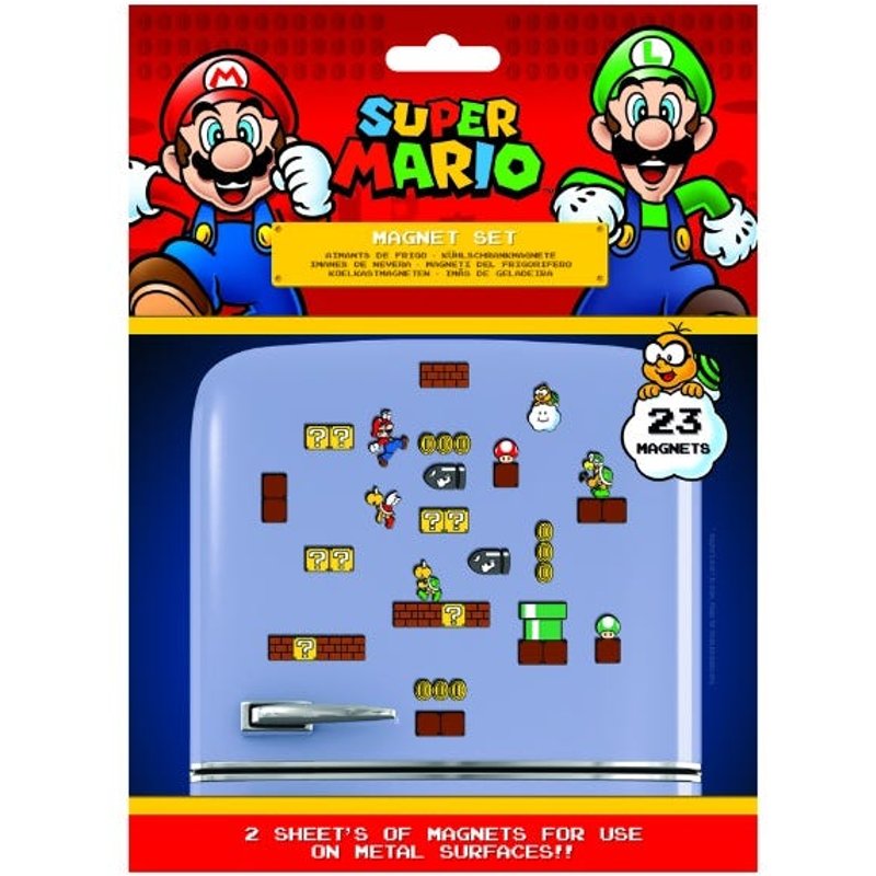 Super Mario Magnet Set