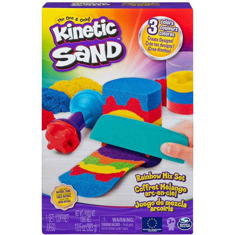 Kinetic Sand Rainbow Mix Set