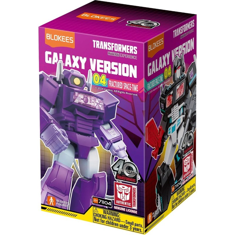 Transformers Figures Galaxy Version 04 Fractured Space-Time