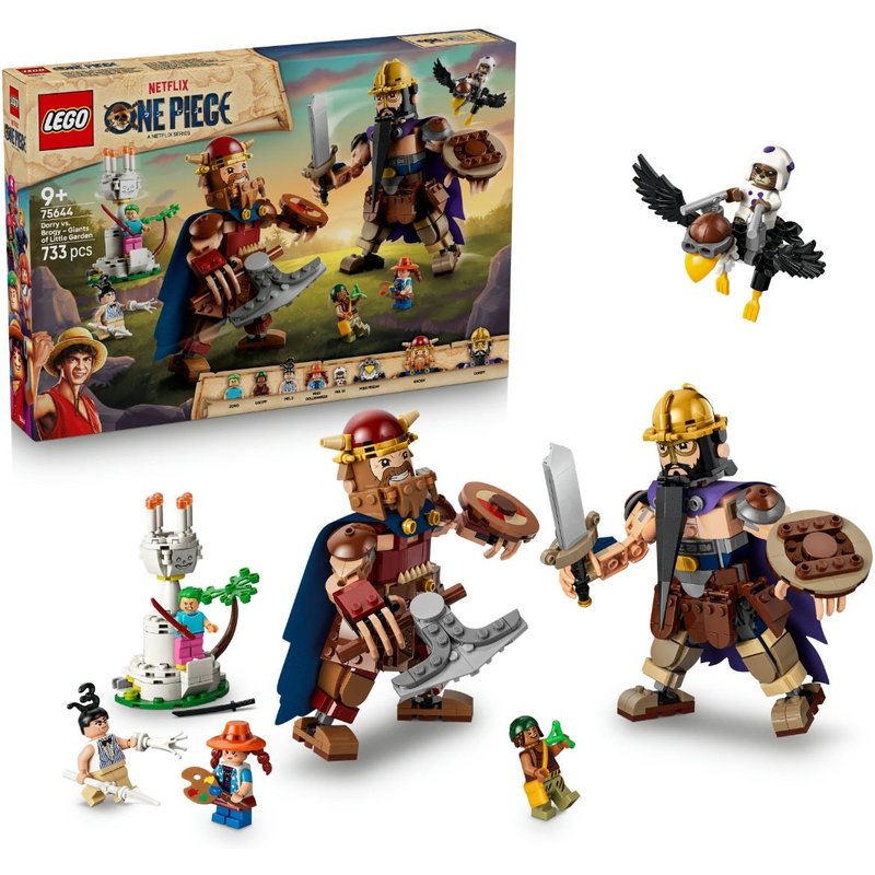 LEGO® ONE PIECE Dorry vs. Brogy – Giants of Little Garden 75644